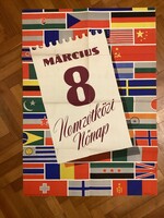 Március 8 Nemzetközi Nőnap .