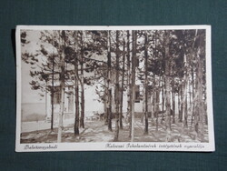 Képeslap,Balatonszabadi,Kalocsai iskolanővérek intézetének nyaralója,Monostory Bp. kiadás ,1930-