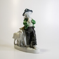 Fasold & Stauch pásztor báránnyal figura
