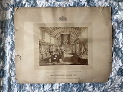 1873. Bécsi Világkiállítás eredeti fotója .