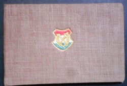Magyar Szabadságharcos Szövetség tagsági könyv bélyegekkel (1950)