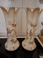 2 db vintage Crown Ducal angol porcelán váza