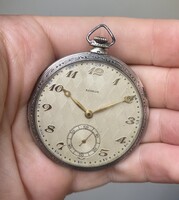 NOMOS GLASHÜTTE EZÜST ZSEBÓRA