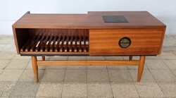 Csehszlovák Mid Century Modern - TV komód - Retro, vintage