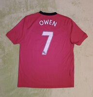 M-es vintage nike Michael Owen Manchester United FC (2009/10) hazai mez