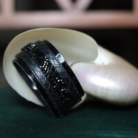 Cango & Rinaldi Swarovski  karkötő fekete