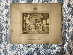 1873. Bécsi Világkiállítás eredeti fotója .