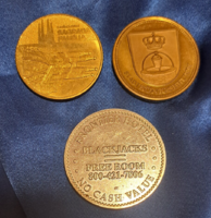 3 darab emlék zseton, token (54)