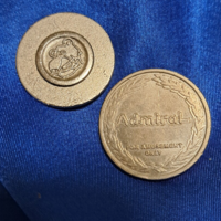 2 darab emlék zseton, token (54)
