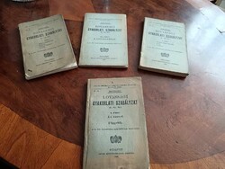 Lovassági gyakorlati szabályzat, 4 füzet , 1. 2. 2/a és 4. összes melléklettel, kompletten, ritka db