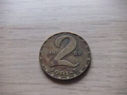 2 Forint 1989 ( Bélás ) ( 1 )   Magyarország