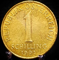 Ausztria 1 schilling, 1991 C01D4