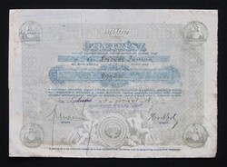 Hangya Szövetkezet üzletrész 100 korona 1920 - Szekszárd