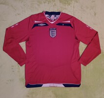 L-es vintage umbro Anglia válogatott (2008/10) hosszú ujjú vendég mez
