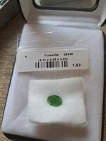 Kuriózum! Tsavorite gránát a Krímről gyűjtői darab!