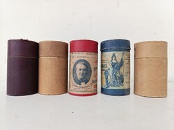Fonográfhenger gramofon tartozék antik fonográf henger diktafon 5 darab Edison 662 1682