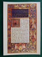 Képeslap - Bibliotheca Corviniana: Marsilius Ficinus: De triplici vita, Firenze