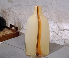 Luciano Gaspari muránói üvegművész, csodaszép elegáns vázája