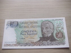 50 Peso   Argentína