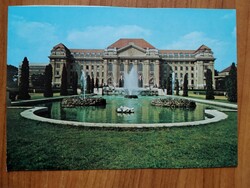 Régi képeslap, Debrecen, Kossuth Lajos Tudományegyetem, postatiszta