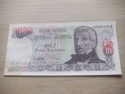 10 Peso   Argentína