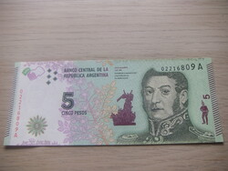 5 Peso   Argentína