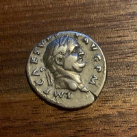 Vespasianus ezüst denár, AD 71, Roma -3,26gr, 17-18mm átmérő. Ritka!