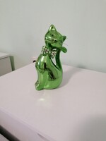 Euzinos macska persely figura