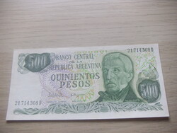 500 Peso   Argentína
