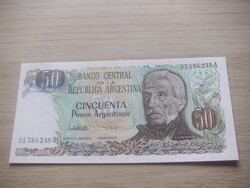 50 Peso   Argentína
