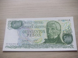 500 Peso   Argentína