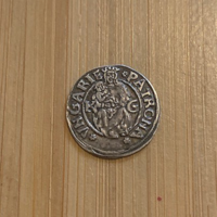 II. Ulászló ezüst denár -0,54gr, 15-16mm átmérő. 1512, K-G.
