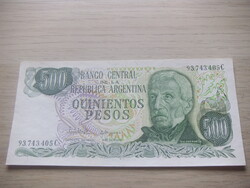 500 Peso   Argentína