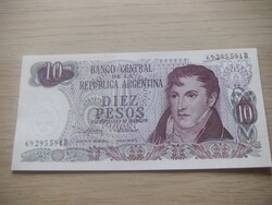 10 Peso   Argentína