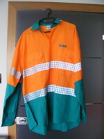 TOLL Női-férfi-unisex kabát, felső, ing, XXL-es méret Új. munka ruha