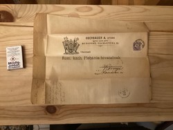 1888-as levélpapír , megcímezve és postázva .