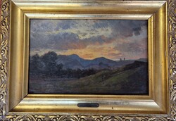 Brodszky Sándor Twilight Landscape