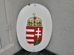 1,-Ft Ritka Magyar címeres zománctábla