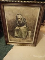 Pór Bertalan után Korúsz rézkarc
