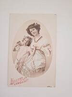 Antik Húsvéti Üdvözlő Képeslap 1911!!