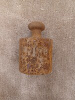 Régi vas mérleg, mázsa súly 1kg- vintage