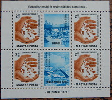 1973. Európai Biztonsági és Együttműködési Konferencia (I.) Helsinki - kisív **