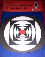 1971. SZÍNE - JAVA sorozat Czeglédi György :Hogyan gondozzam TV - m ? könyv a képek szerint MINERVA