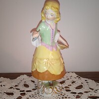 Herendi nagyon ritka barokk lány figura