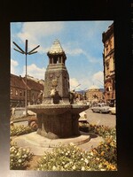 Képeslap  Pécs - Zsolnay-kút