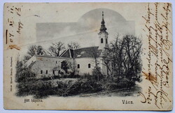 Vácz / Vác - Hét kápolna -   antik képeslap - 1904  törött !