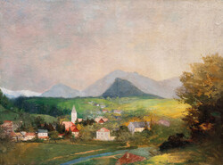 Háry Gyula: Az Aussee látképe