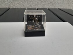 Gyönyörű 925 ezüst miniatűr bányász