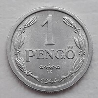 1 Pengő 1944 érme, alu fémpénz - Magyarország 1 Pengő 1944 pénzérme