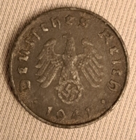 Német Harmadik Birodalom 1941. E.  10 reichspfennig horogkereszttel A (1550)